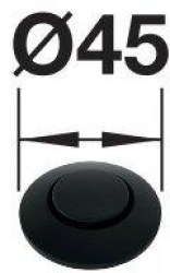 Blanco tlačítko FWD černá matná (2/2)