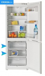 Čelo horních zásuv. CR264A, CR303A, CR349A, CR365A (4/6)