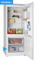 Čelo zásuvky (spodní) CR264A, CR303A,CR349A,CR365A (3/6)