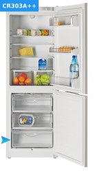 Čelo zásuvky (spodní) CR264A, CR303A,CR349A,CR365A (4/6)