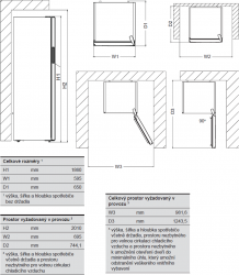 CHLADNIČKA RSA396W (5/6)