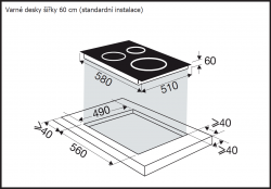 DESKA INDUKČNÍ BPI3641PB (3/4)