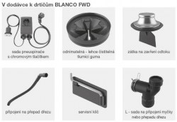Drtič odpadu Blanco FWD Lite (3/3)