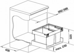 Koš Flexon II 60/2 (10/11)