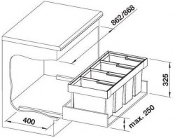 Koš Flexon II Low 90/4 (10/11)