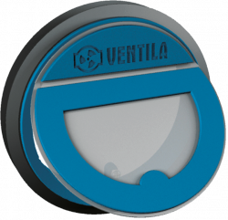 Kruhová vodorovná pachutěsná klapka s magnetem 150 mm pro odsavače (6/11)