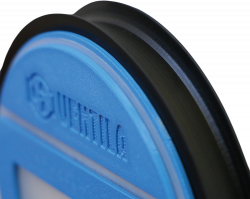 Kruhová vodorovná pachutěsná klapka s magnetem 150 mm pro odsavače (7/11)