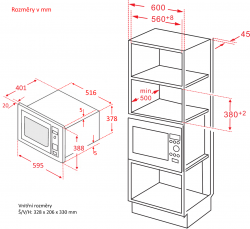 MIKROVLNNÁ TROUBA KTM2620B (16/17)
