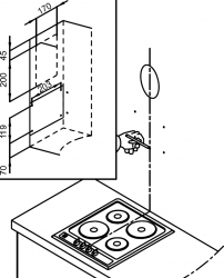 Odsavač komínový Tubus Gold (CDP3801Z) (5/6)