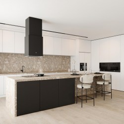 Odsavač ostrůvkový Cube W Black (CDW4001C) (3/8)