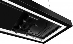 Odsavač ostrůvkový MINIMAL 2.120 Black CDW1202C+U (2/13)