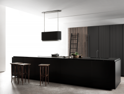 Odsavač ostrůvkový MONO W Black CDW9001B (2/6)