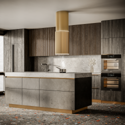 Odsavač ostrůvkový Monogram W Gold (CDW3802Z) (4/9)