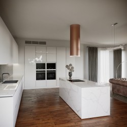 Odsavač ostrůvkový Tubus W Copper (CDW3801R) (3/7)