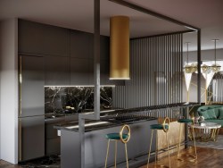 Odsavač ostrůvkový Tubus W Gold (CDW3801Z) (3/8)