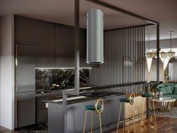 Odsavač ostrůvkový Tubus W Inox (CDW3801I) (3/7)