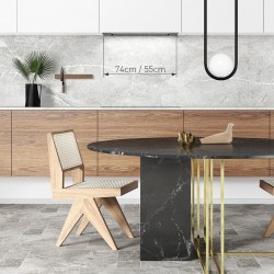 Odsavač vestavný do skříňky Aura 74 Black (CDZ7401C) (5/8)