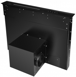 Odsavač výsuvný z pracovní desky MOONDRAFT 90 Black CDB9001CC (6/22)