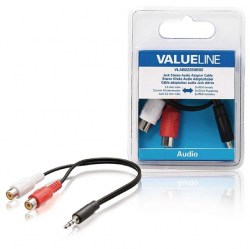 VALUELINE VLAB22250B02 Jack 3.5mm x RCA