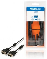 VALUELINE VLCB59000B30 VGA-VGA, 3m BK