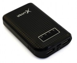 XLAYER Powerbank Carbon Black 7500Ah
